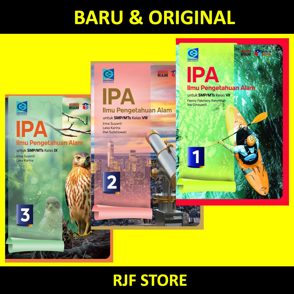 IPA SMP KURIKULUM MERDEKA KELAS 7-9 PENERBIT GRAFINDO