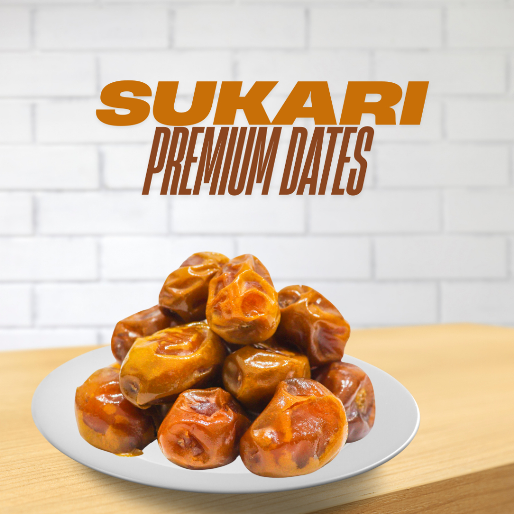 

Kurma Sukari Premium Asli Saudi Arabia Buah Korma Sukari NR 250gr 500gr