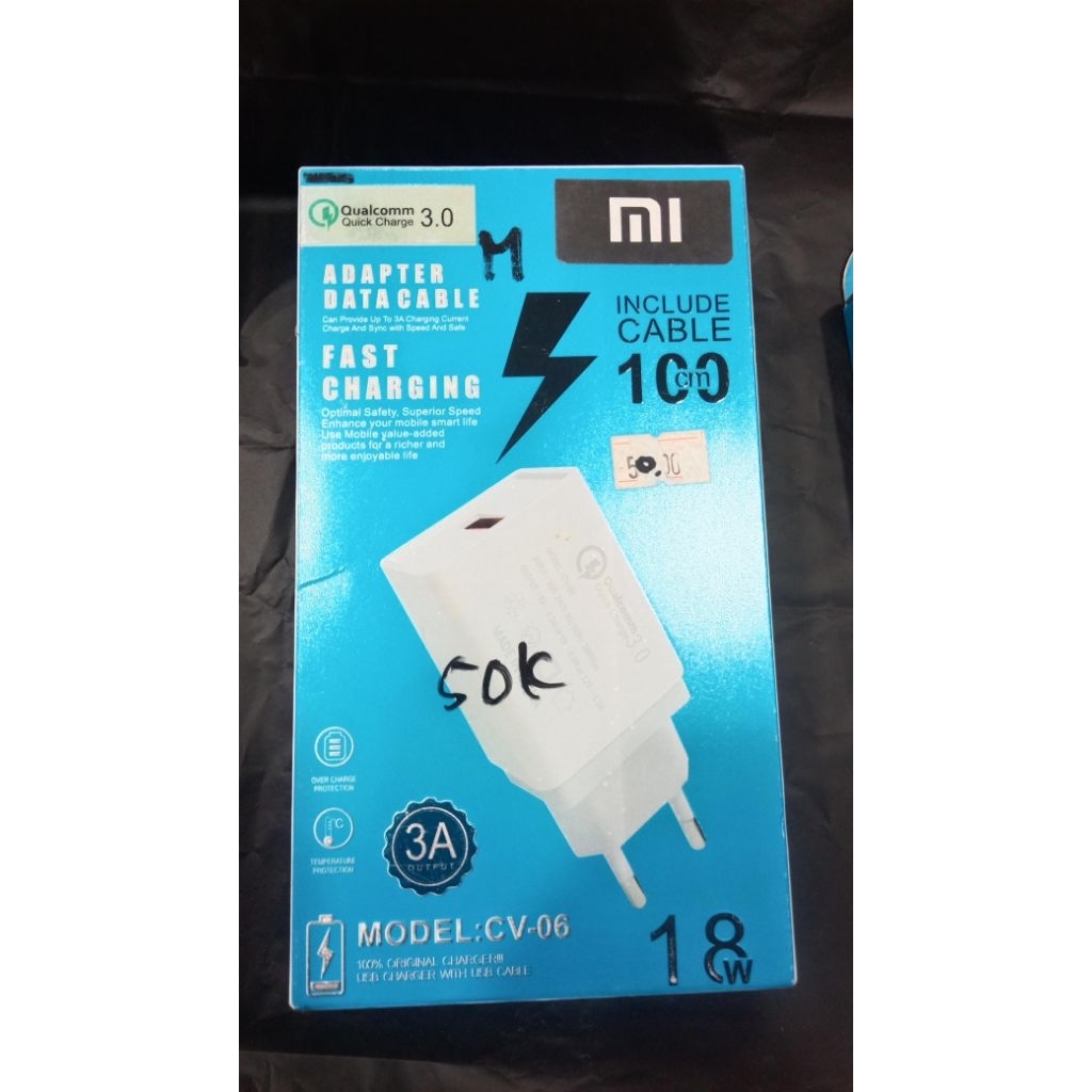 CHARGER XIAOMI MIKRO 18WATT 100% ORIGINAL CHARGER