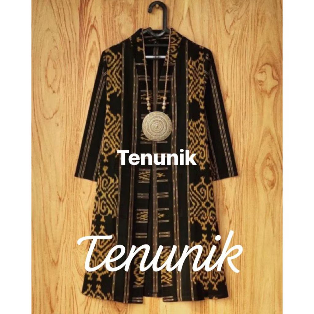 outer tenun -  outer etnik - baju tenun - baju etnik - tenun - cardigan tenun