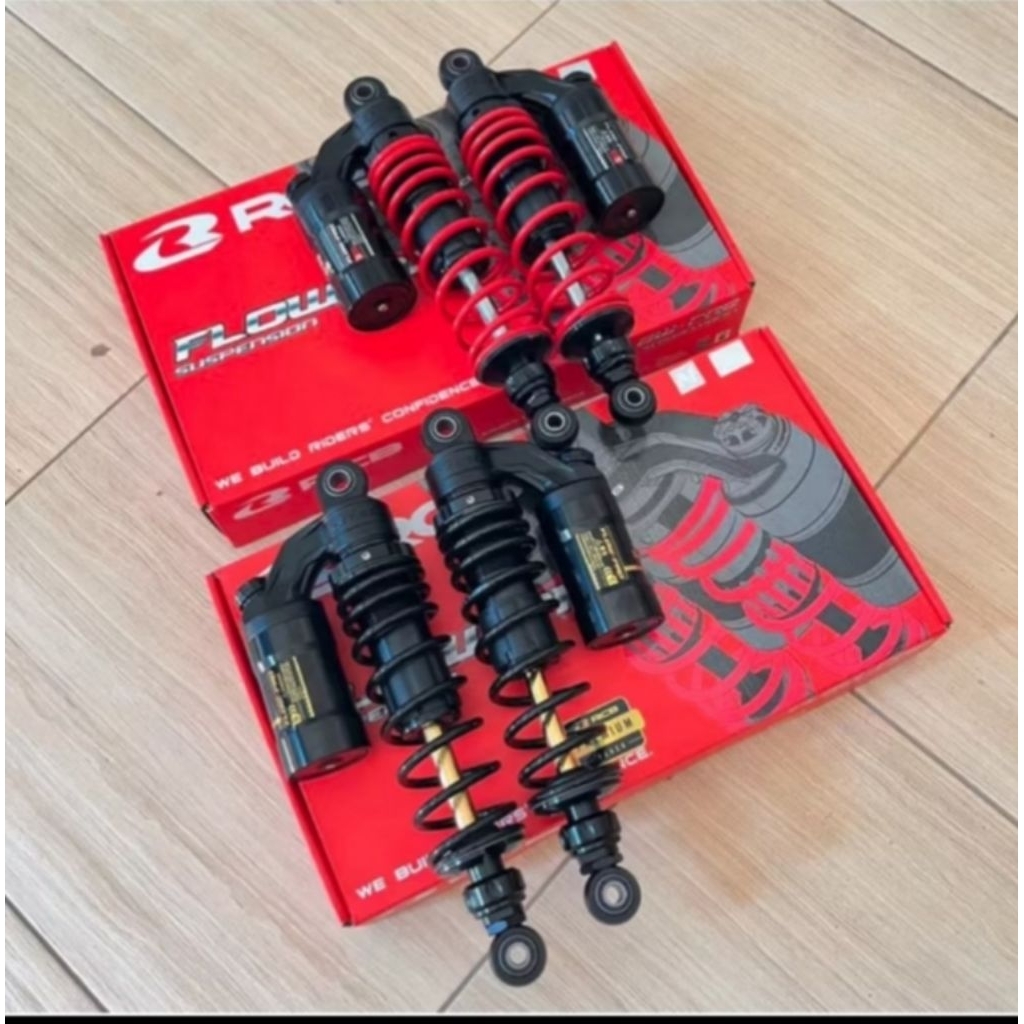 SHOCKBREAKER RCB FLOW PRO DOUBLE KLIK ORIGINAL TABUNG ATAS 320 MM TIGER,RX KING,VERZA,MEGA PRO ,CB