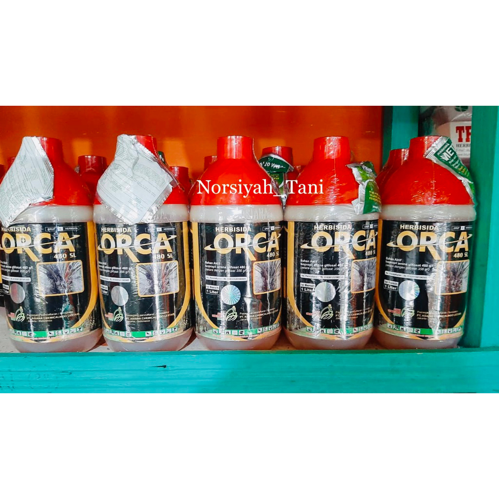 READY HERBISIDA ORCA 480SL KEMASAN 1LITER BONUS METIL METABEN