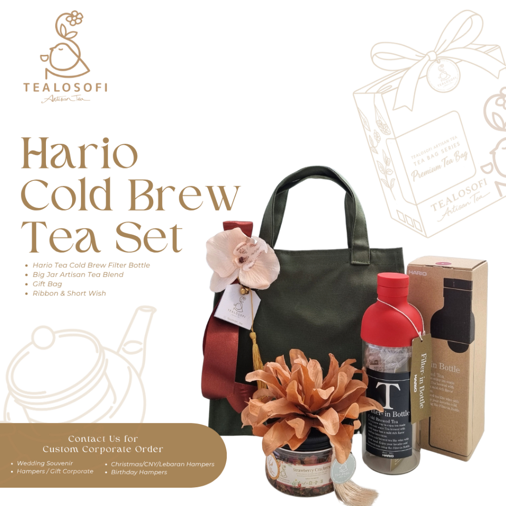 

Hario Cold Brew T set - Tealosofi - with Japan Filter Bottle Gift