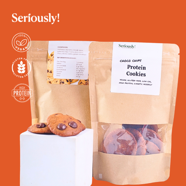 

Seriously High Protein Vegan Gluten-Free Cookies