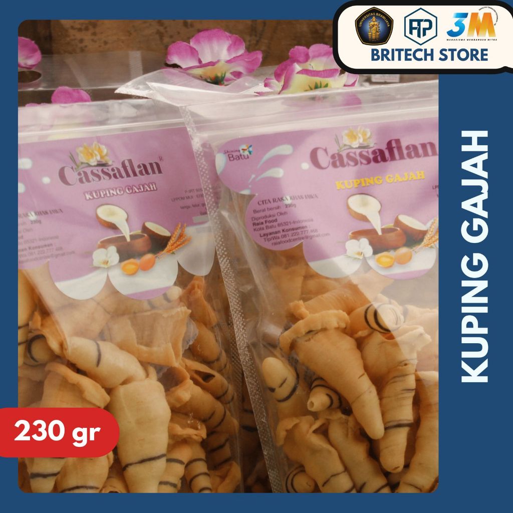 

Kuping Gajah Cassaflan Raia Food 230gr