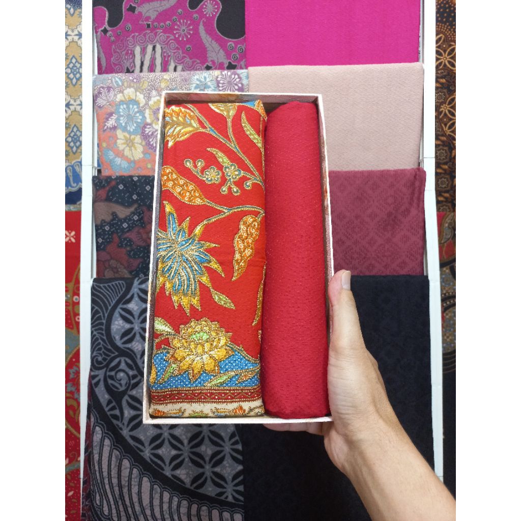 Kain batik katun doby/Bahan batik katun/Batik doby/Batik premium/Batik cirebonan/Batik sarimbit