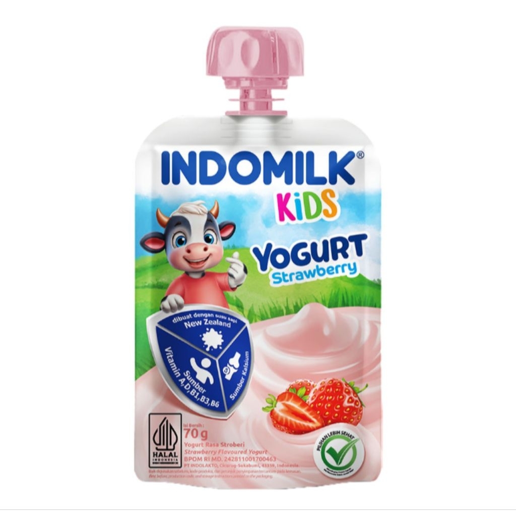 

Indomilk Kids Yogurt Rasa Strawberry 70g