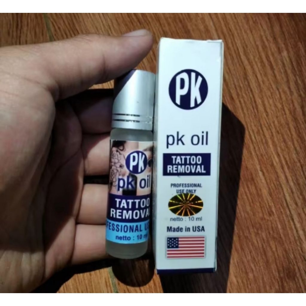 Pk Oil Penghapus Tato Penghilang Permanen Sulam Alis Aman Tanpa Efek Samping