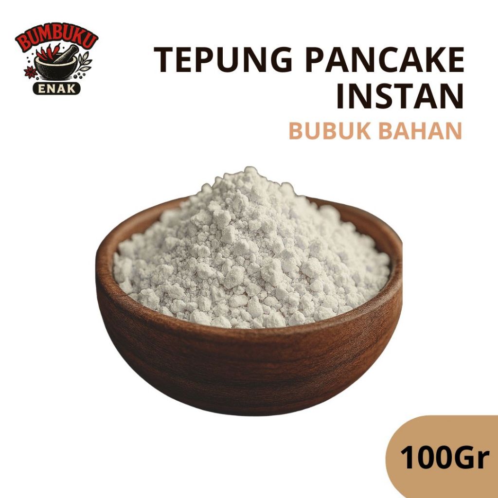 

Tepung Pancake Instan 100gr – Lembut, Wangi & Mudah Dibuat | Tinggal Tambah Air