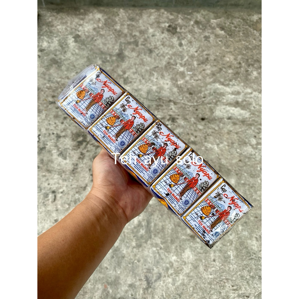 

teh nyapu 1 pak/press (isi 10pcs @40gr)