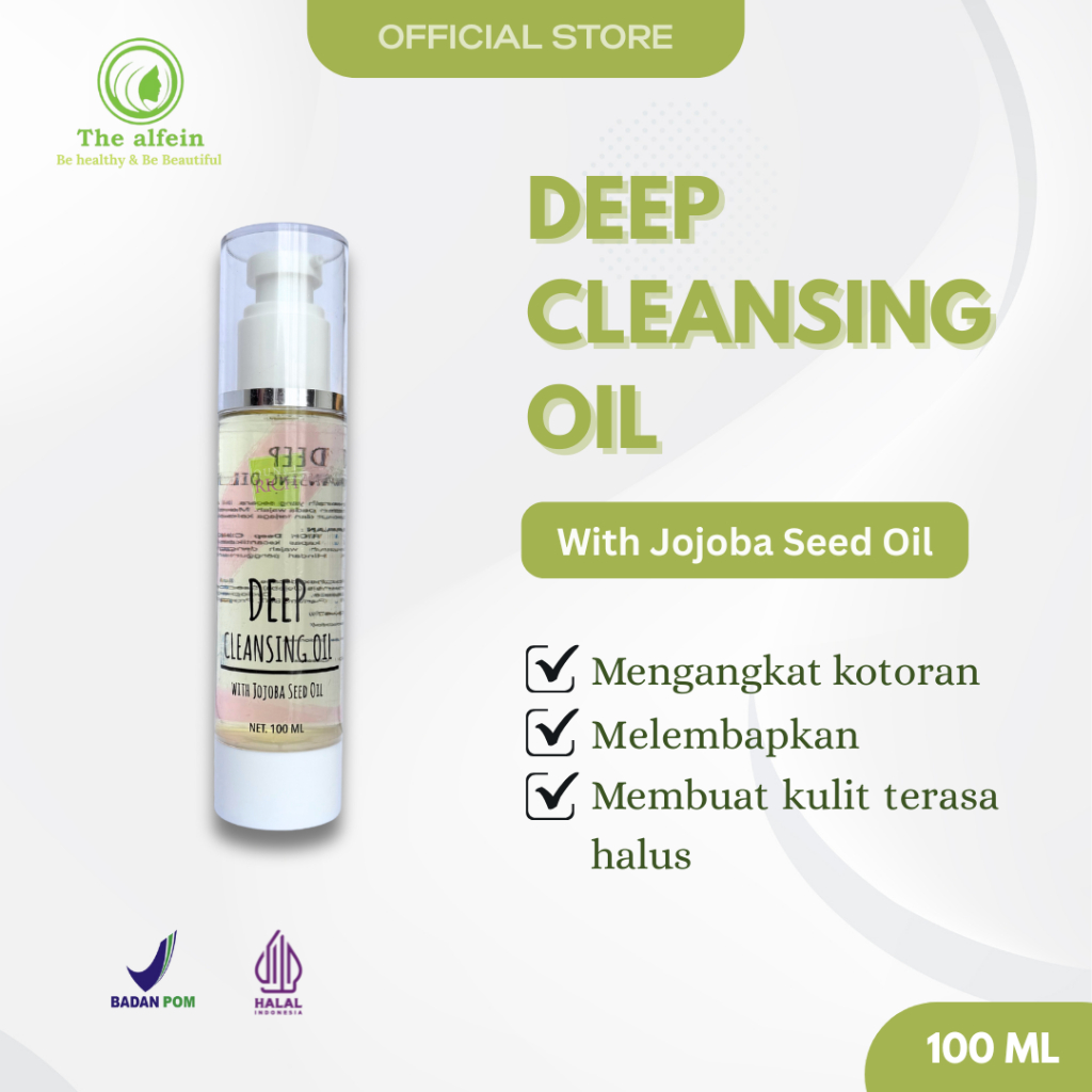 Deep Cleansing Oil - Qunci Rich by The Alfein Clinic | Minyak Pembersih Deep Clean