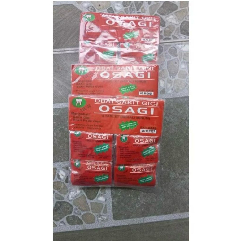 

kapsul osagi herbal sakit gigi