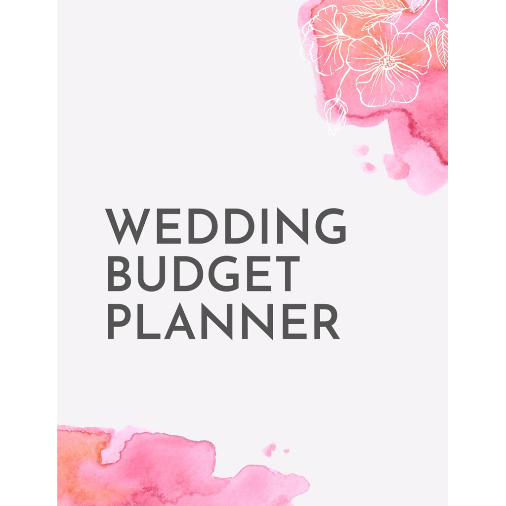 

Wedding Budget Planner | Planner | Journal | Binder A5