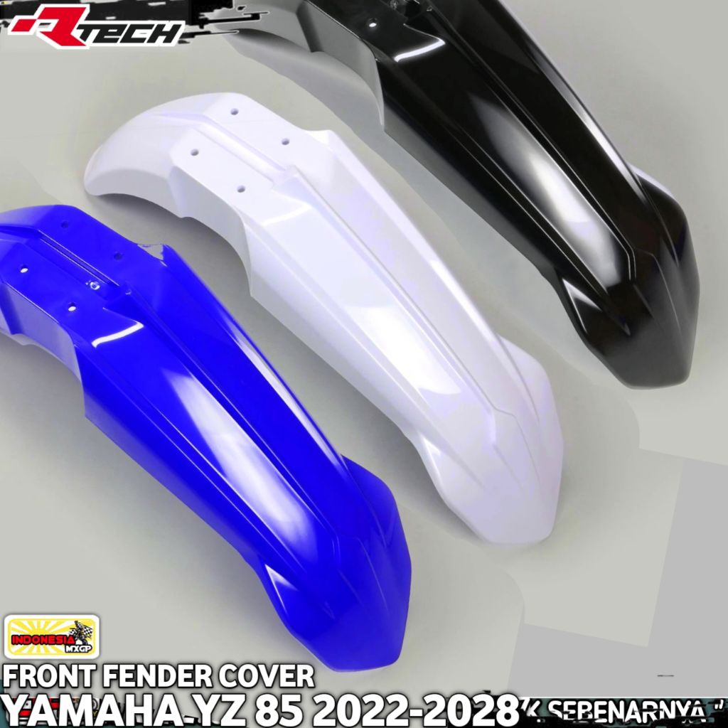 YAMAHA YZ 85 NEW 2022 2023 2024 2025 2026 2027 2028 - RACETECH RTECH FRONT FENDER COVER - SPAKBOR SL
