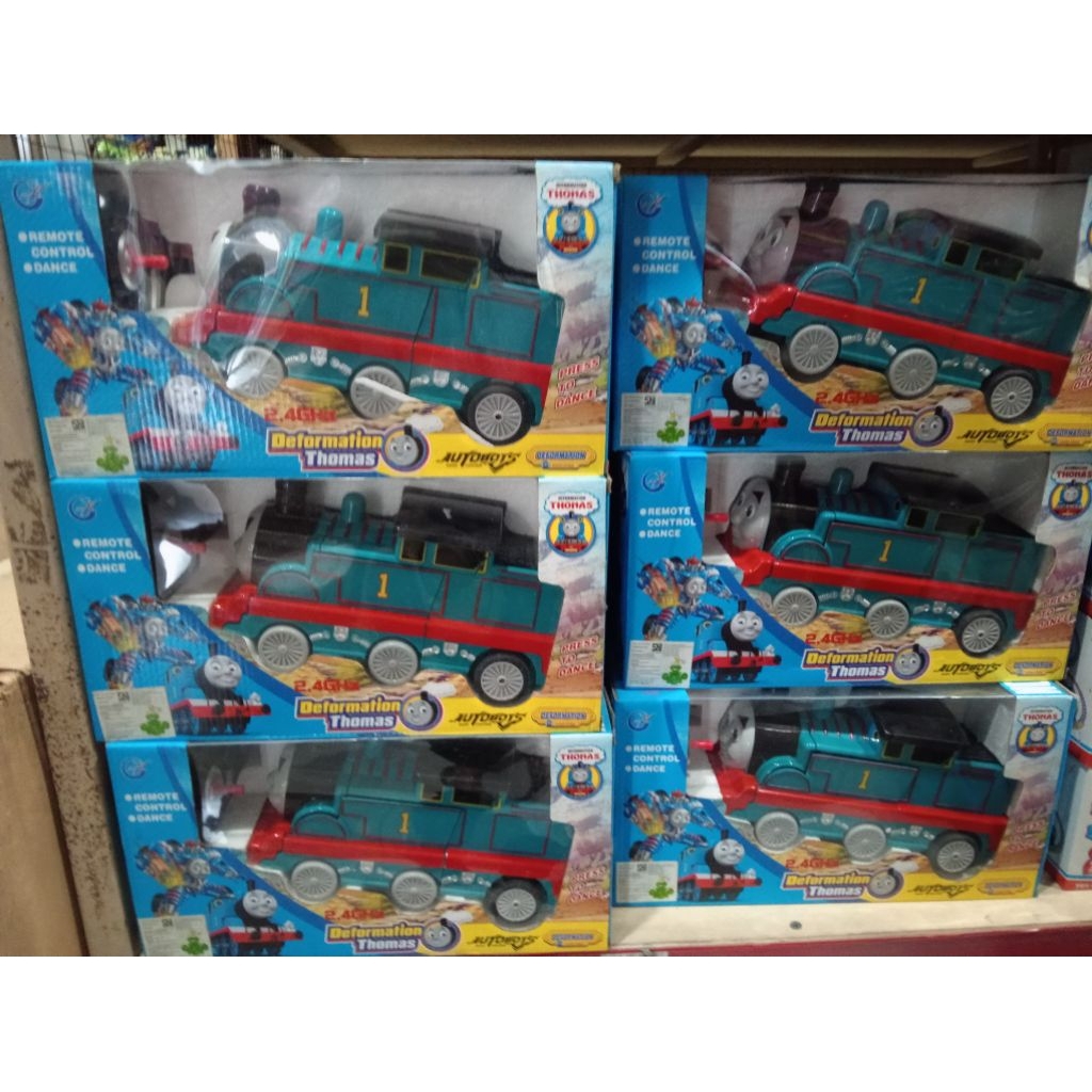 Remot Control Kereta Thomas Jadi Robot Cangers