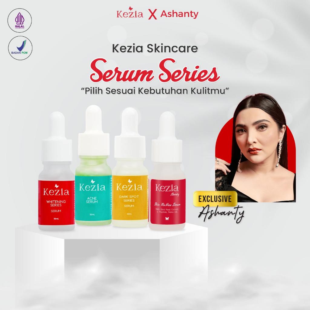 KEZIA By ASHANTY - SERUM SERIES KEZIA BEAUTY (WHITENING - ACNE - DARKSPOT - SKIN RENEW)