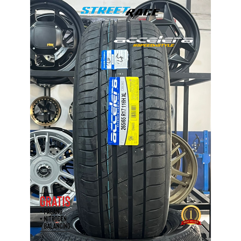 Ban Mobil Pajero Fortuner Accelera Iota St68 265/65 R17 Ban Mobil Standar