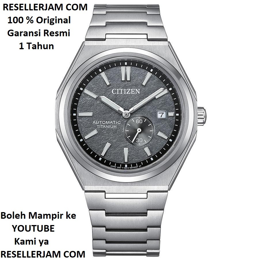 Jam Tangan Citizen NJ0180-80H Zenshin Automatic Super Titanium Original Garansi Resmi