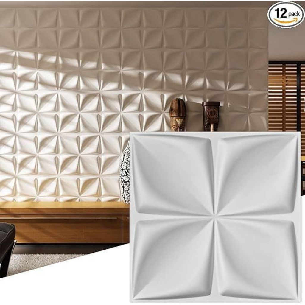 wall panel beton walpaper dinding 50x50