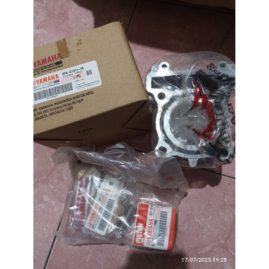 Blok silinder set paking vixion 3c1 original