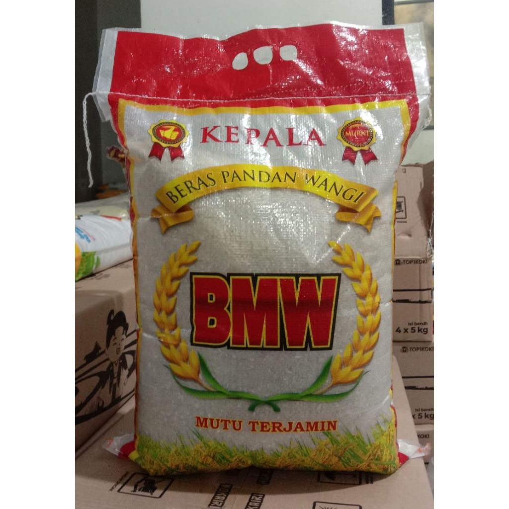 

Beras Pandan Wangi Cap BMW 5 Kg