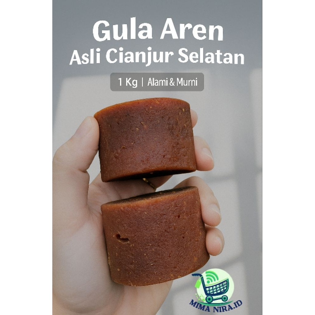 

Gula Aren Asli 100% Cianjur 1kg – Manis Alami