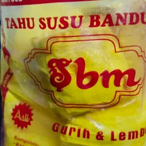 

tahu susu bandung "bm" kuning