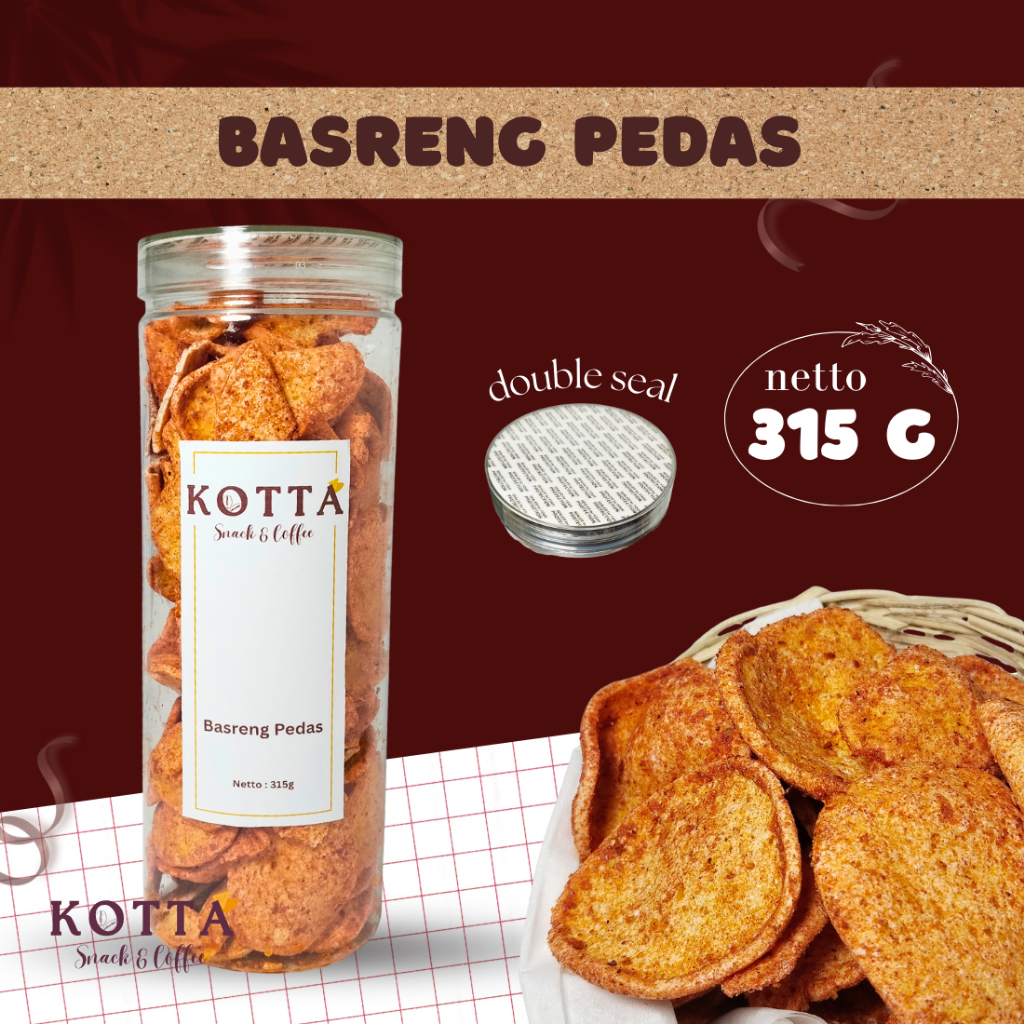 

Basreng Pedas 315 gram | Kemasan Jar / Toples