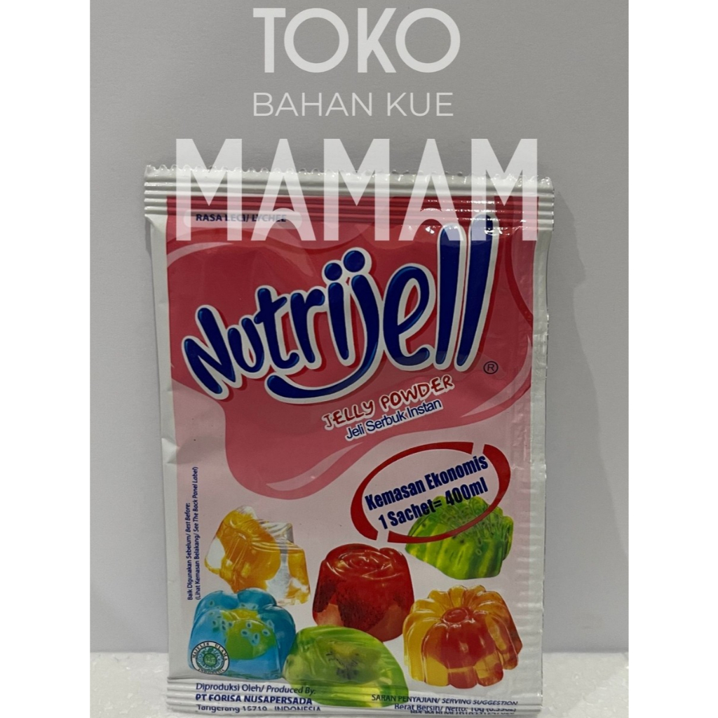 

Nutrijell Leci 10gr | Agar-Agar Jelly Rasa Leci – Bahan Puding, Dessert, Es Buah, Minuman Kekinian