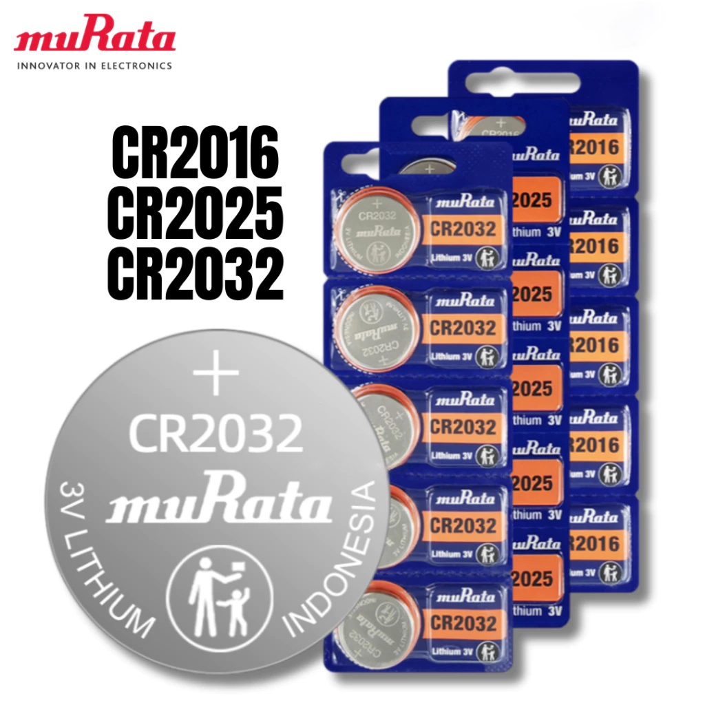 Baterai Murata Original  CR2032 CR 2032 per biji