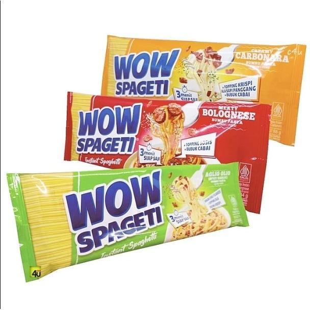 

Wow Spageti Instant Spaghetti Pasta 84gr