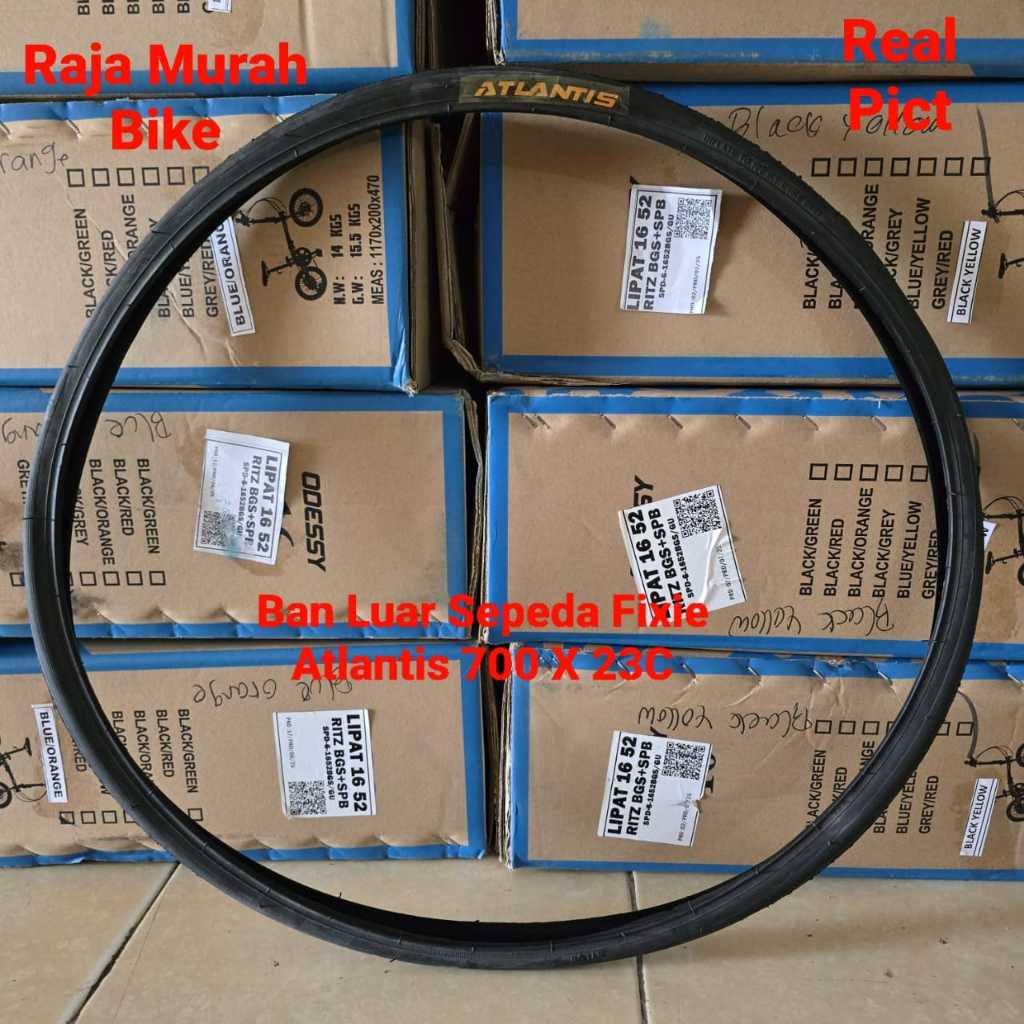 Ban Luar Sepeda Fixie Atlantis Ukuran 700 X 23C Terbaru Atlantis Ban Luar Sepeda Fixie 700 X 23C