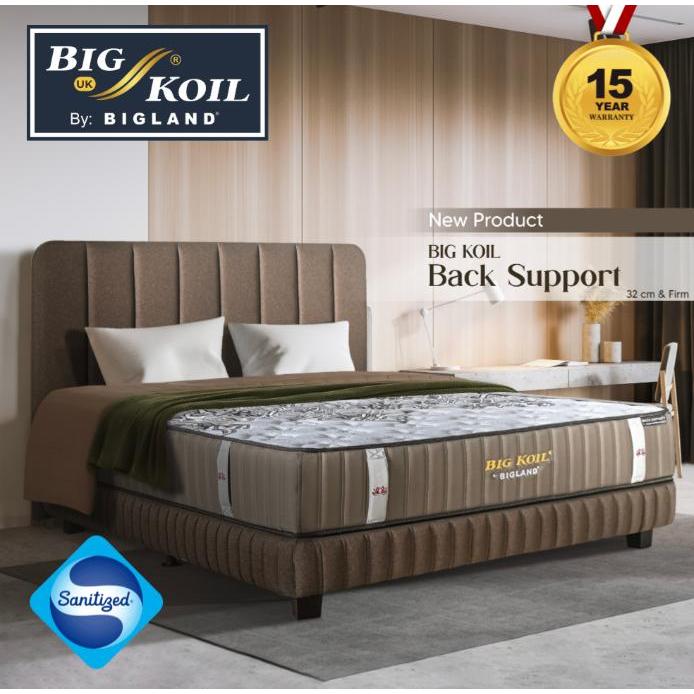 Kasur/Springbed/Matras/Ranjang/Springbed Modern/Set Springbed/Springbed Mewah/Big Koil Type BACK SUP