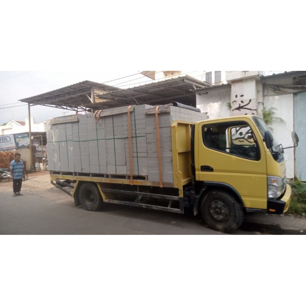 hebel 10 cm 12,6 dan mortar perekat hebel 12 sak