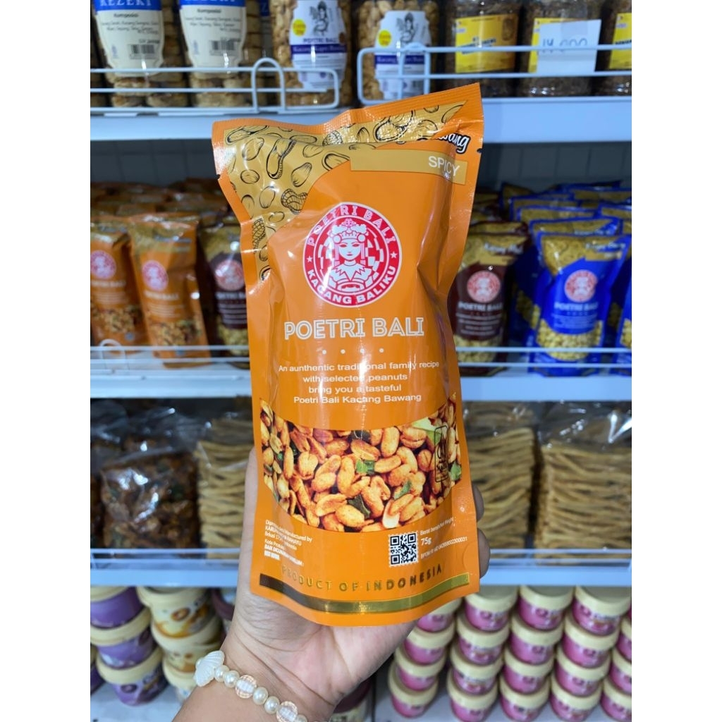 

Kacang bawang spicy 75gr