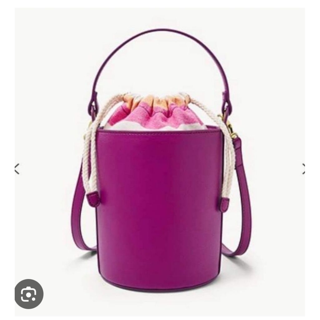 OCIL COURTNEY BUCKET MAGENTA MINI SLING HAND BAG SERUT