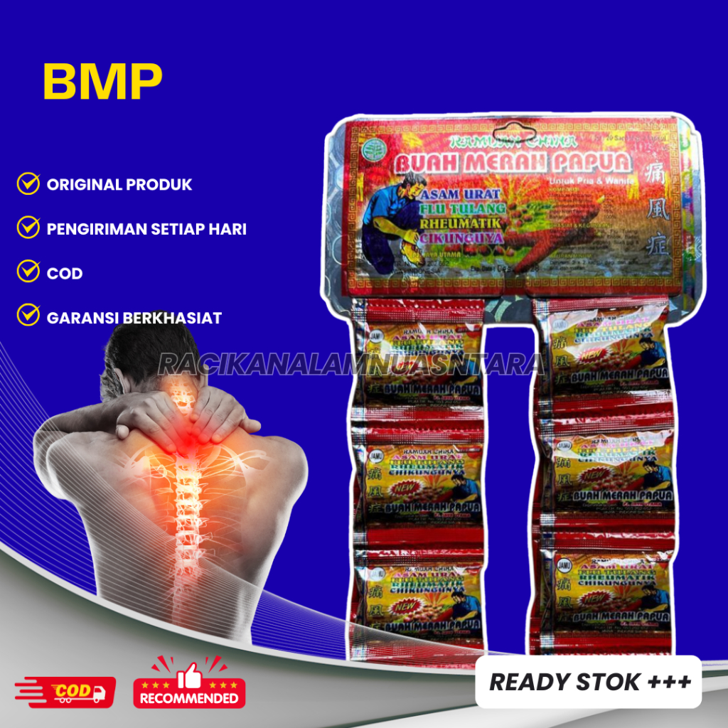

BMP (BUAH MERAH PAPUA) RENCENG 20 SACHET ORIGINAL