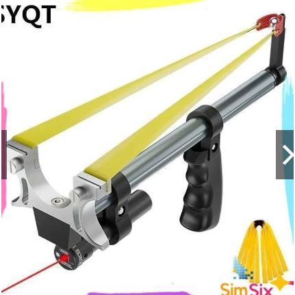 Ketapel High Precision Telescopic Hunting Slingshot with Laser