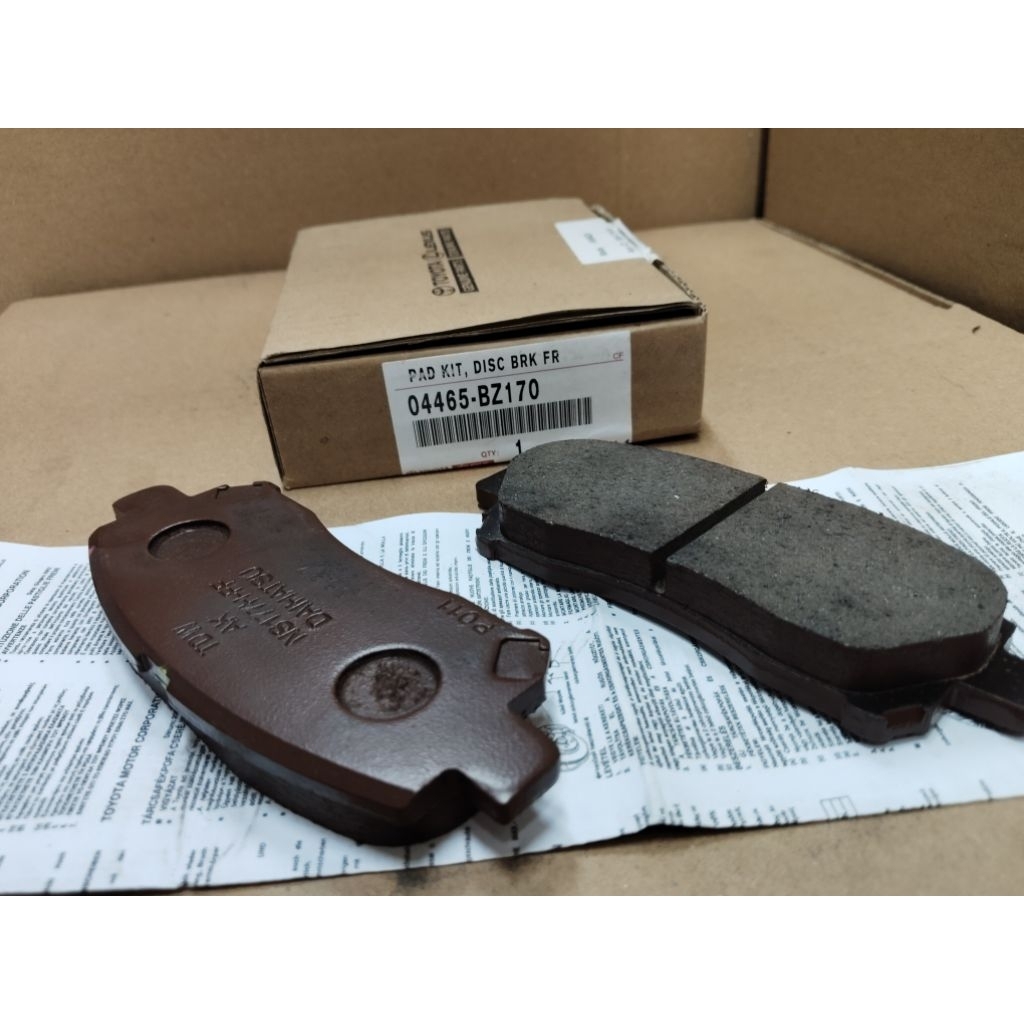 kampas rem depan Avanza, Xenia, rush, terios 04465-BZ170
