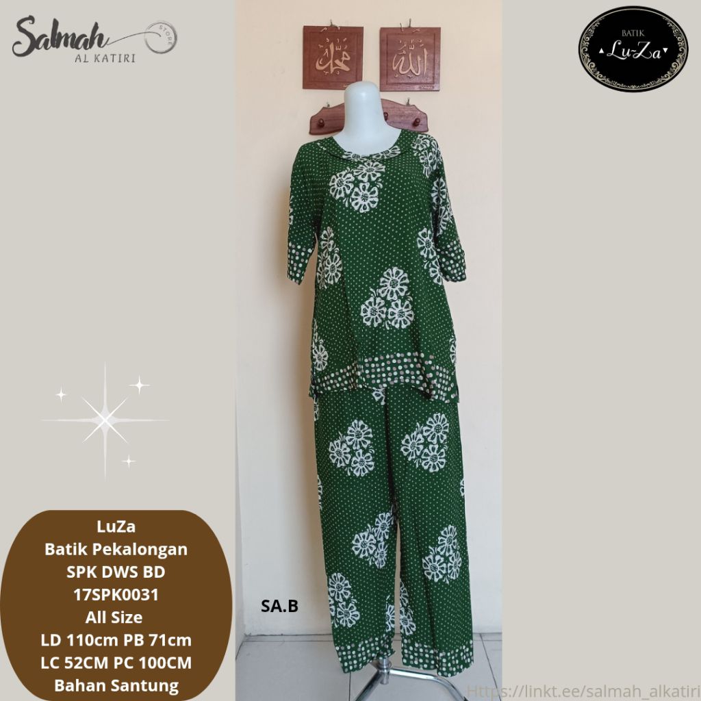 Daster LuZa Batik Pekalongan SPK DWS BD (B)