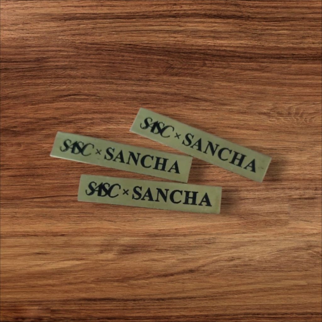 

Label Baju / Label Hijab / Label Plat Kuningan & Stenlis Asli Anti Karat