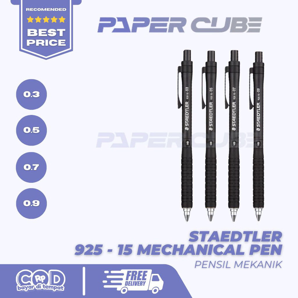 

ORIGINAL STAEDLER | 925 - 15 MECHANICAL PENCIL PENSIL PARA SUHU NEW DESIGN