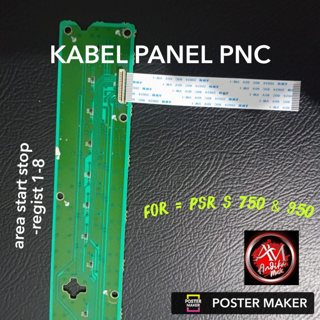 kabel panel PNC/Kabel pnc yamaha psr s 950/ psr s 750