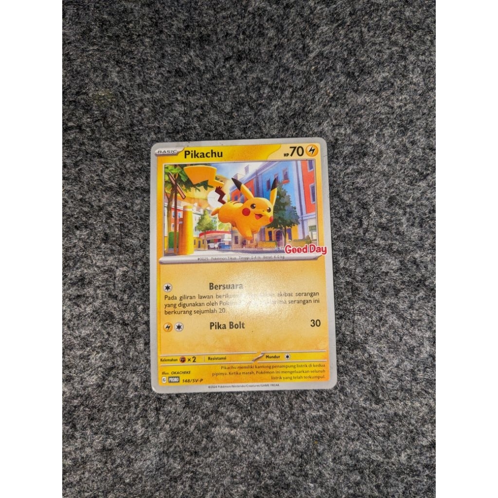 kartu pokemon Pikachu
