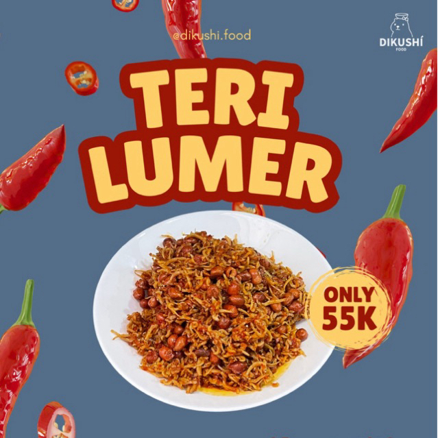 

TERI LUMER/BUMBU IRIS (100gr)