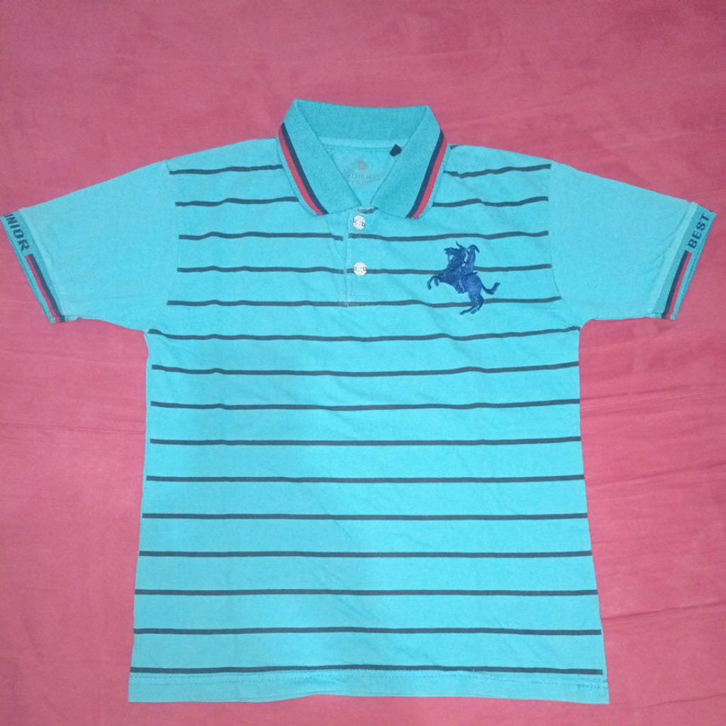 Kaos berkerah polo wangki anak