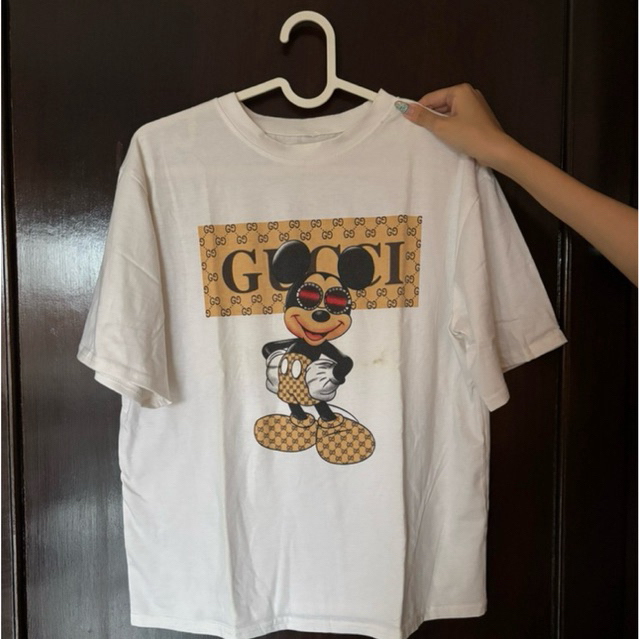 PRELOVED ONESET BAJU DAN CELANA TIDUR GUCCI WANITA