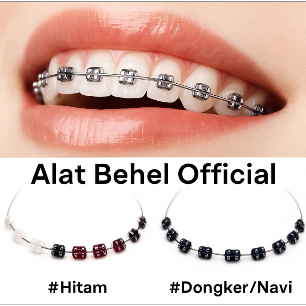 Behel Lepas Pasang gigi /Behel Fashion original karet Power O germain premium