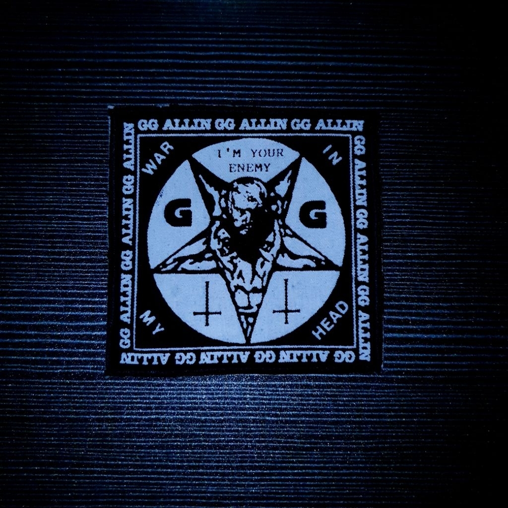Patch Emblem Band GG Allin