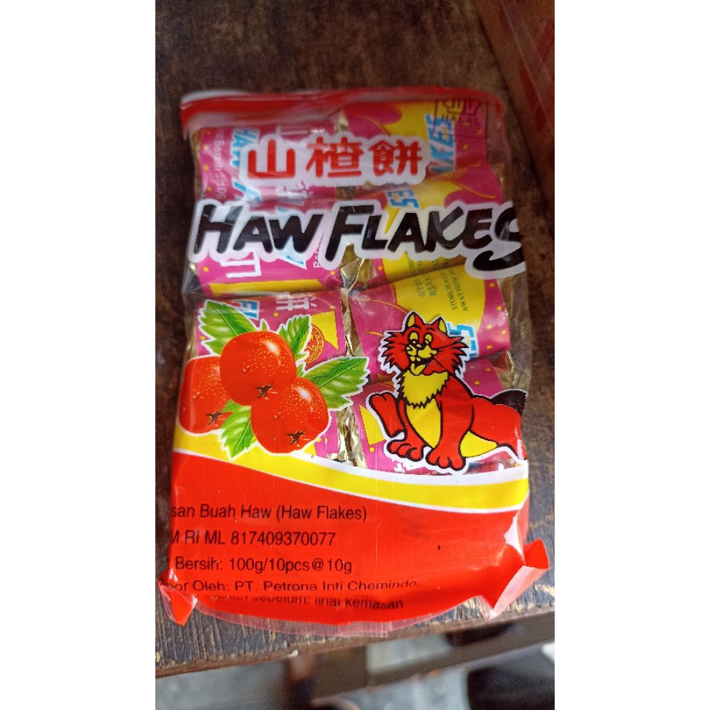 

Permen Sanca Kecil / Haw Flakes / Manisan buah haw